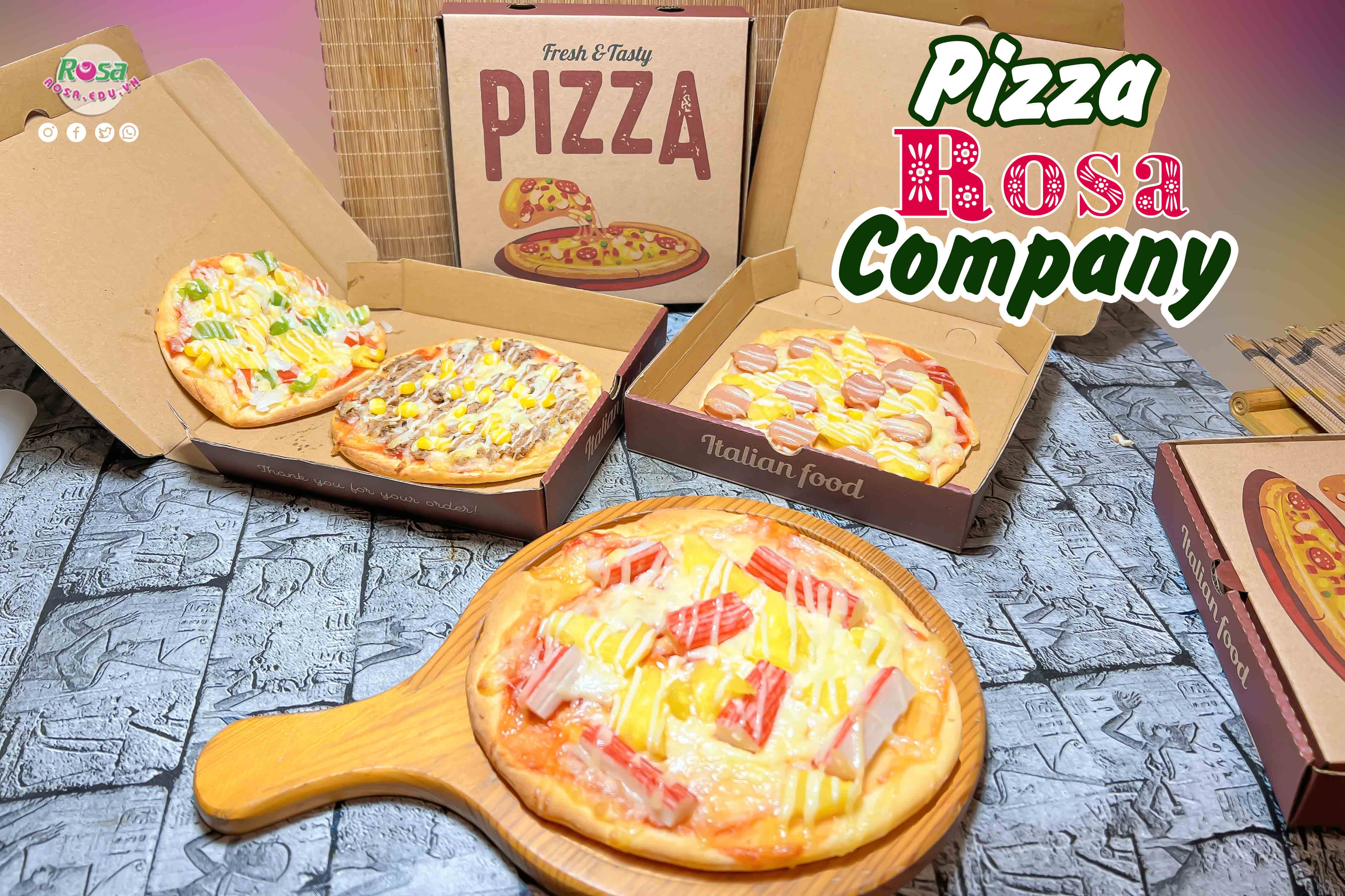 Video Online Học Làm Bánh PIZZA (Bò, Xúc Xích, Thịt Nguội, Cá Ngừ, Hải Sản...) chuyên nghiệp vô cùng hấp dẫn, Mở quán chuyên kinh doanh PVN560