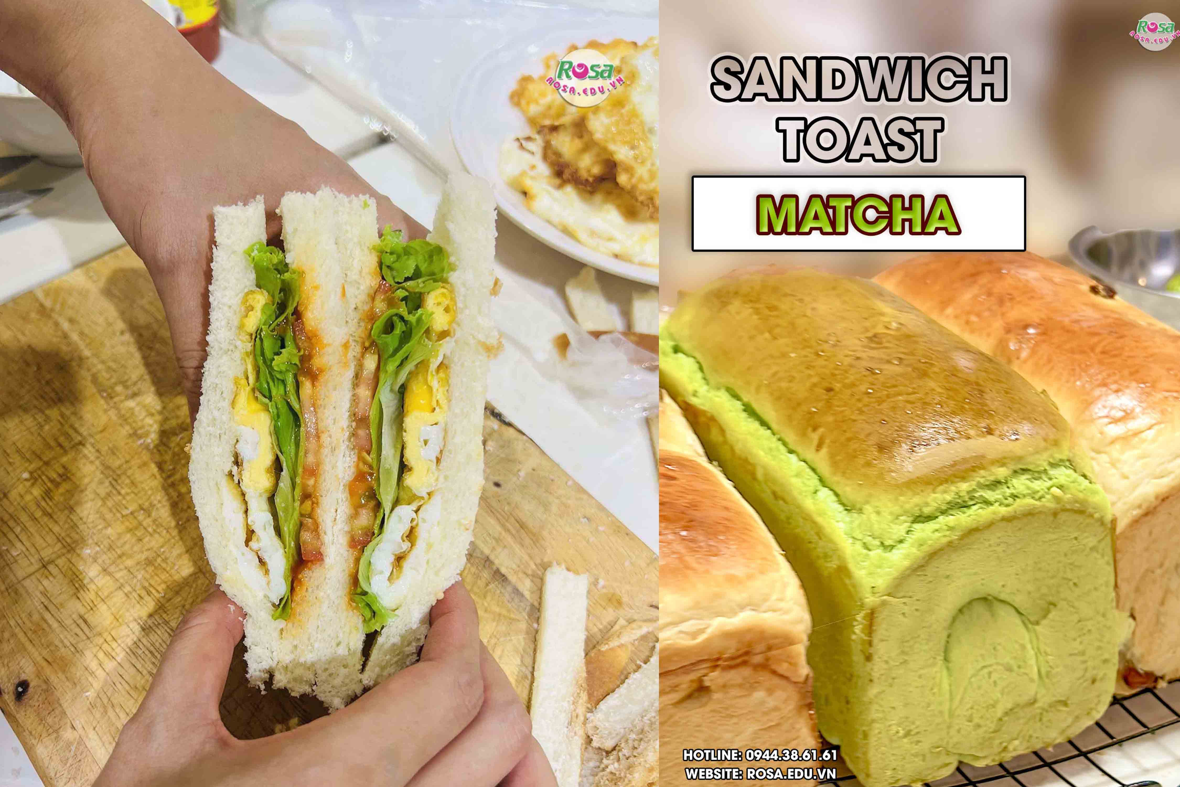 Công Thức Học Làm Bánh Mì Sandwich Lạt, Ngọt Đa Vị Mở Quán Kinh Doanh PVN1059
