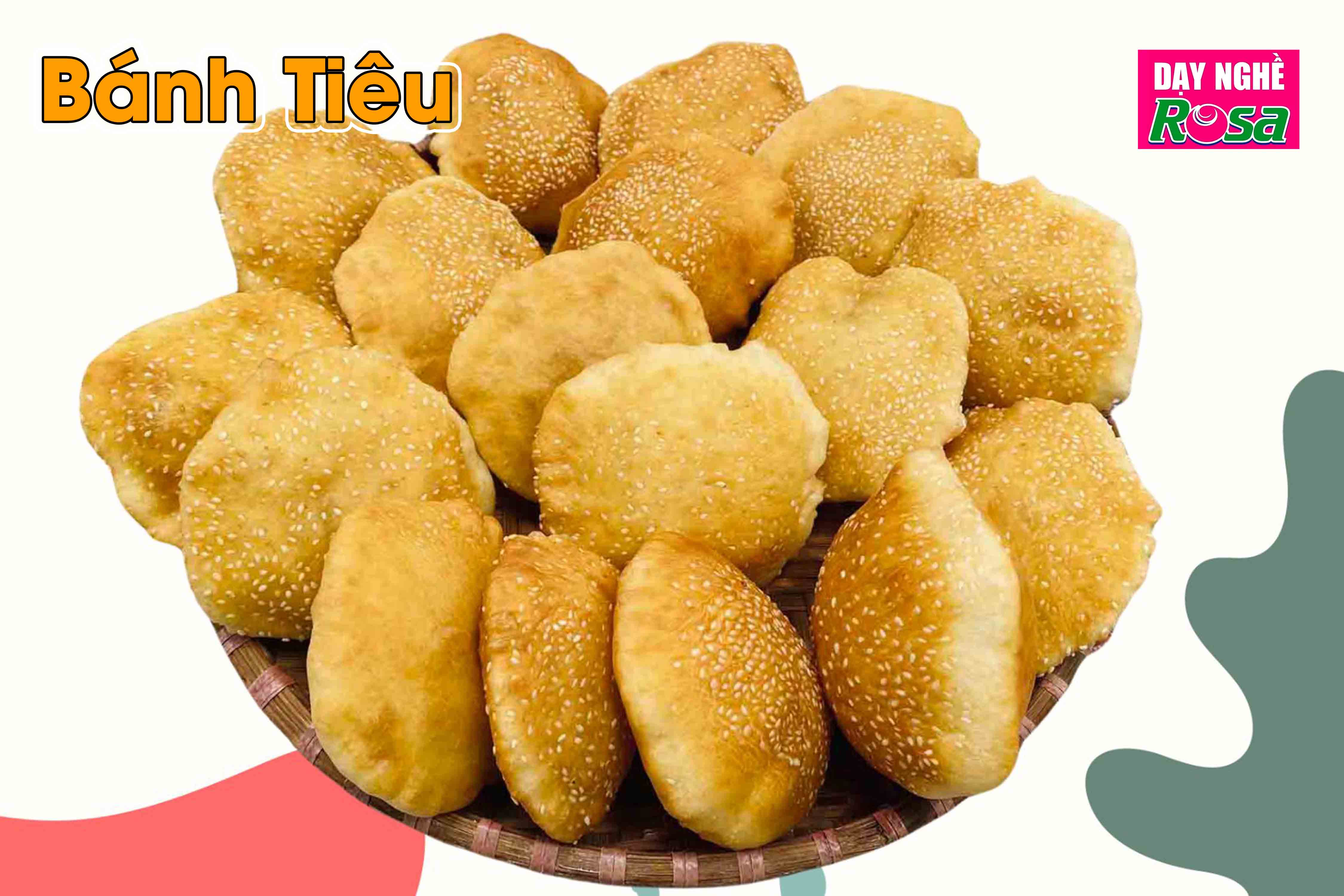 Công Thức Học Làm Bánh Tiêu Mở Quán Kinh Doanh 1 Vốn 4 Lời PVN529