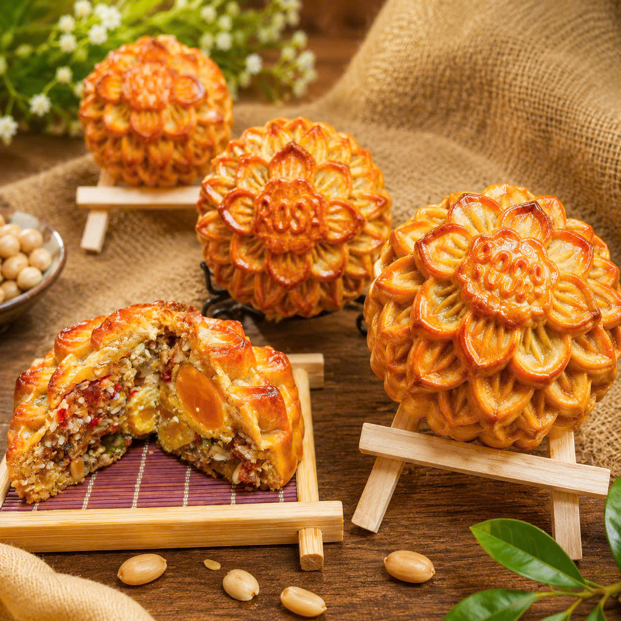(𝐖𝐎𝐑𝐊𝐒𝐇𝐎𝐏 𝐕𝐈𝐏) Học làm Bánh Trung Thu Nhân (THẬP CẨM – SỮA DỪA – DẺO TRUYỀN THỐNG​​​​​​​ ) (Lớp 10 học viên, học ngắn , kinh doanh ngay) PVN384