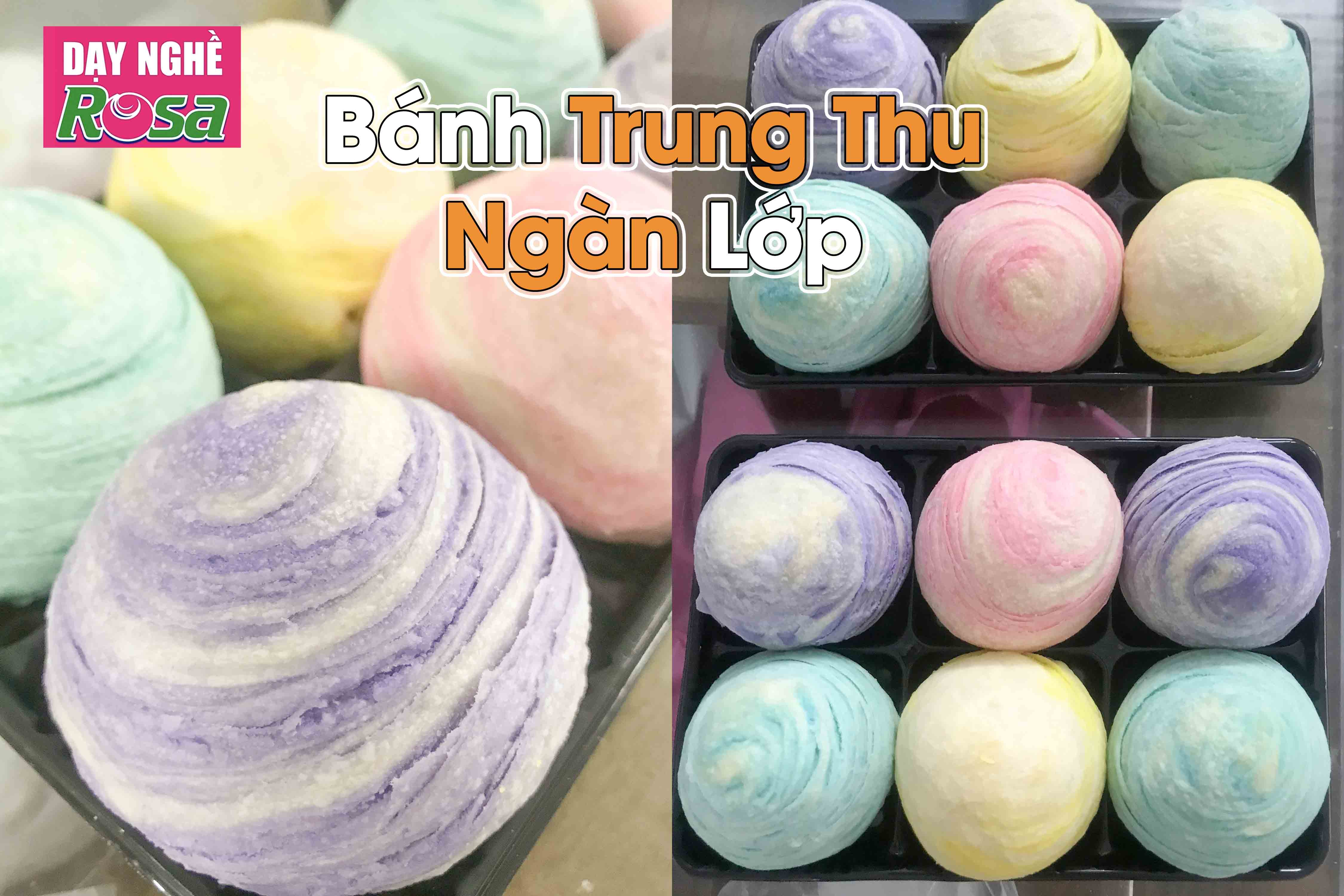 Chuyên Đề Học Làm Bánh Trung Thu Ngàn Lớp Chuyên Nghiệp Để Kinh Doanh PVN878