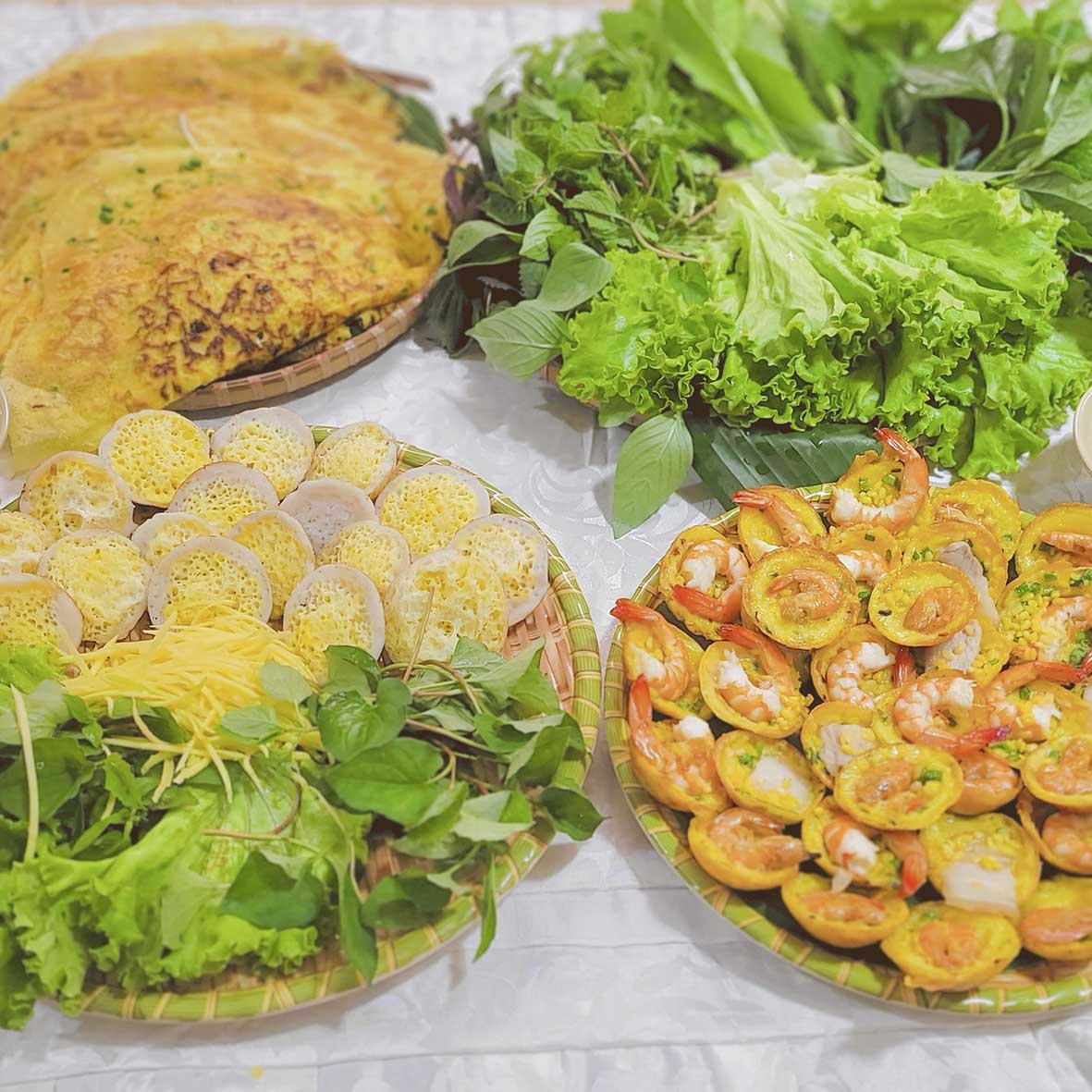 Học cách làm món BÁNH XÈO, BÁNH KHỌT, BÁNH CĂN - CHUẨN VỊ 3 MIỀN BẮC - TRUNG - NAM