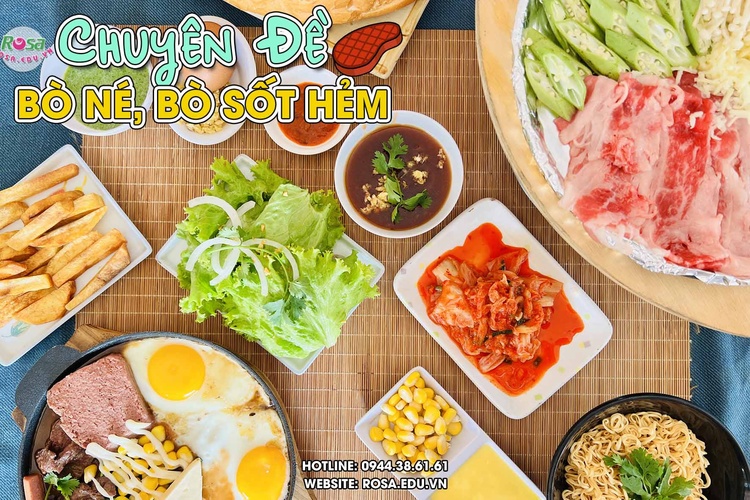 Chuyên đề học cách làm BÒ NÉ, BÒ SỐT HẺM (Sốt Hàu Phô Mai, Sốt Trứng Muối, Sốt BBQ...) PVN1228