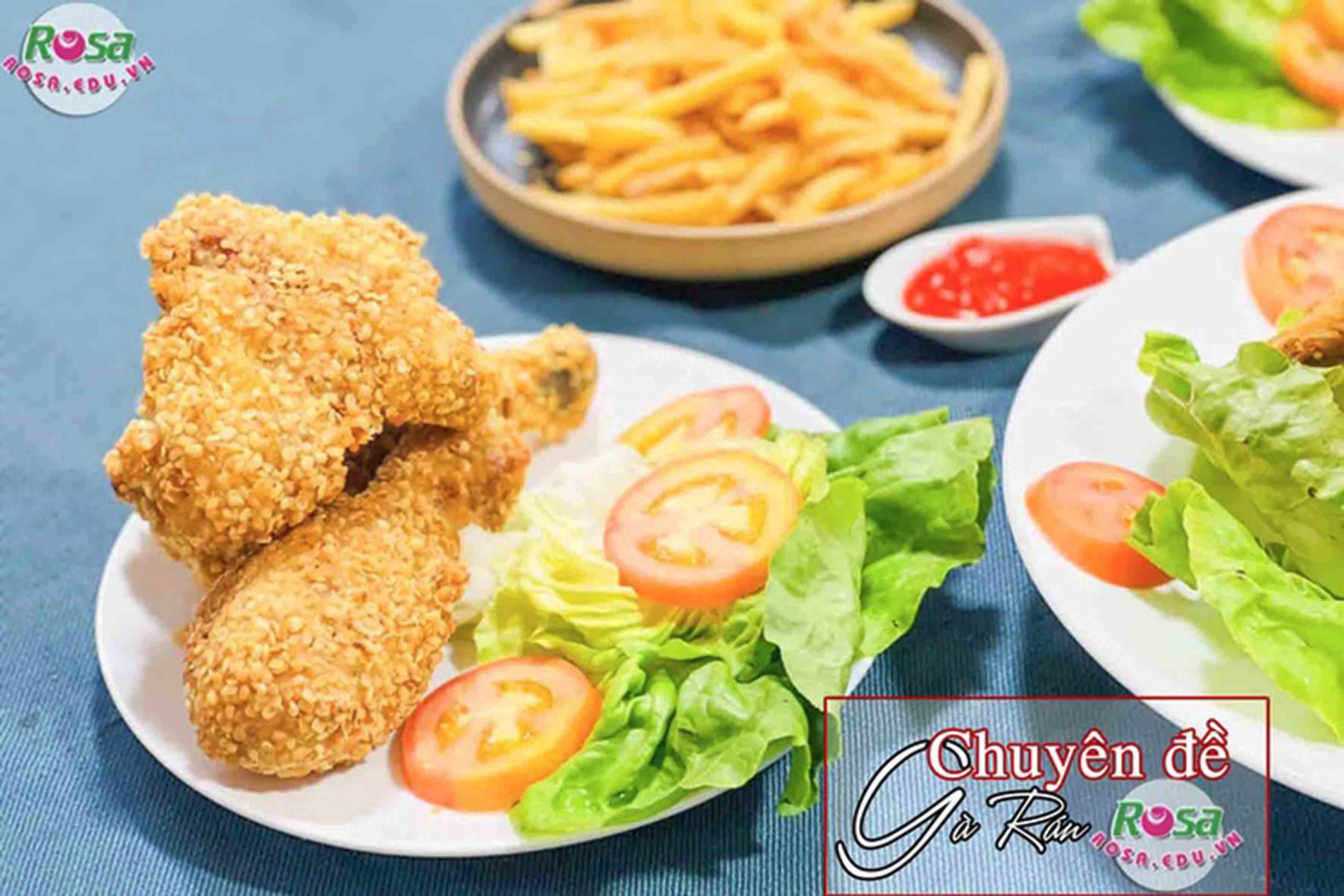 Chuyên đề học làm GÀ RÁN HOT TREND mở quán kinh doanh 炸鸡 Fried chicken RS41