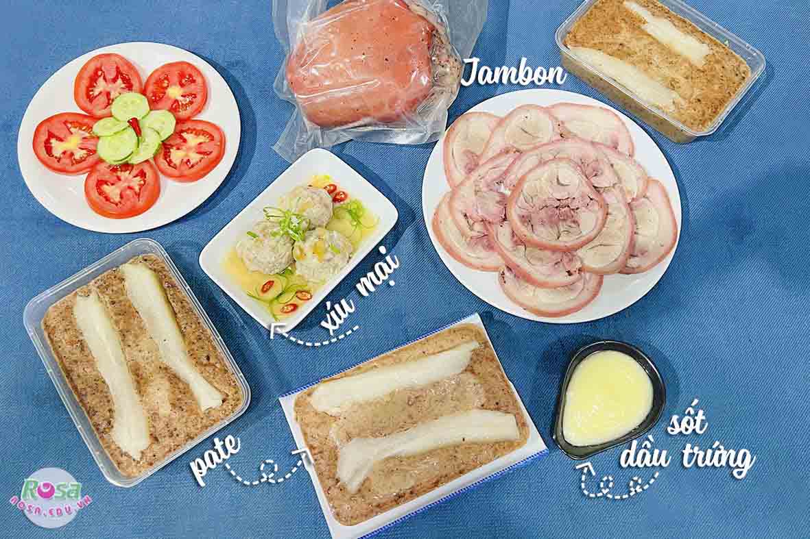 Công Thức Học làm Jambon (Thịt Nguội, Da Bao..) Mở Quán Kinh Doanh PVN137