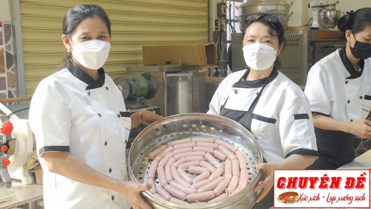Video Online học làm XÚC XÍCH, LẠP XƯỞNG tươi, sạch kinh doanh (Sausage, Lap cheong, Chinese sausage)  PVN308