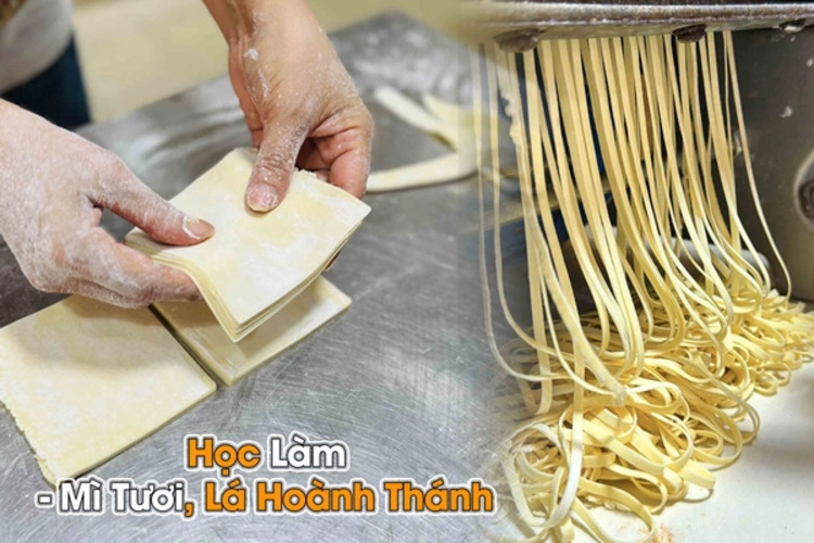 (Workshop VIP) Học Làm HÁ CẢO, XÍU MẠI, LÁ HOÀNH THÁNH, SỢI MÌ TƯƠI TRUNG HOA (Lớp 10 học viên, học ngắn, kinh doanh ngay) PVN885