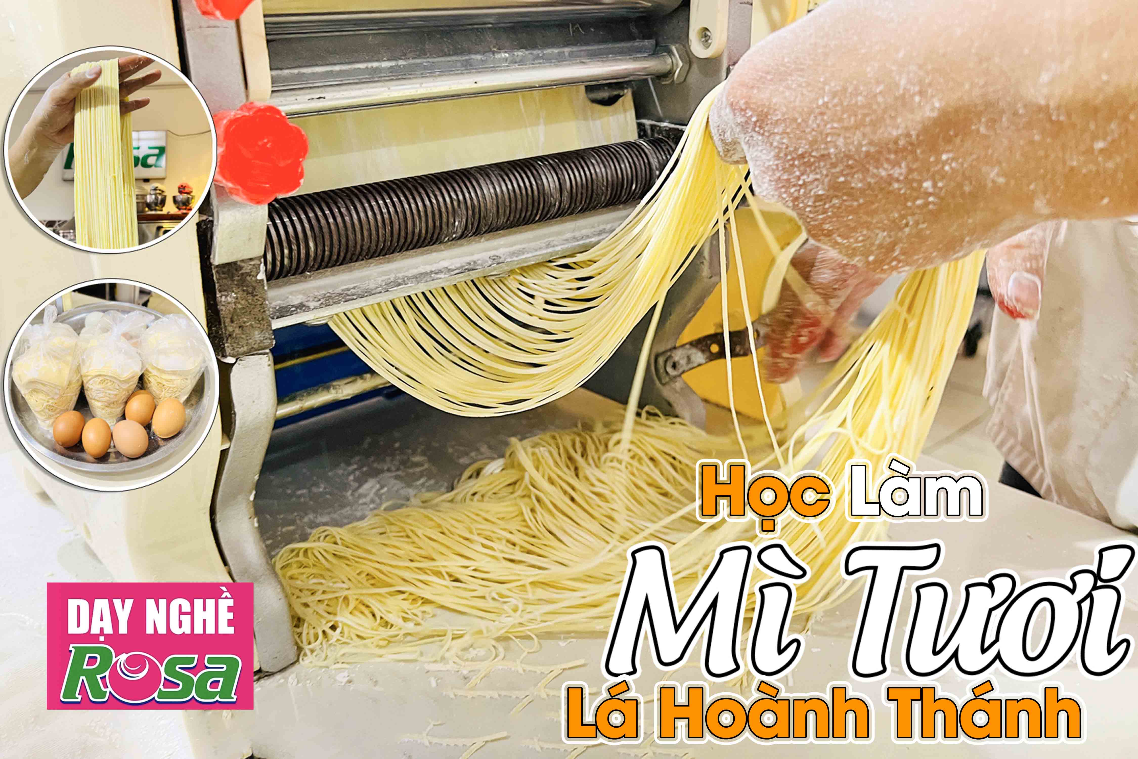 Công Thức Học Làm Mì Tươi, Mì Sợi Máy Bí Quyết Trung Hoa Mở Quán Kinh Doanh PVN142