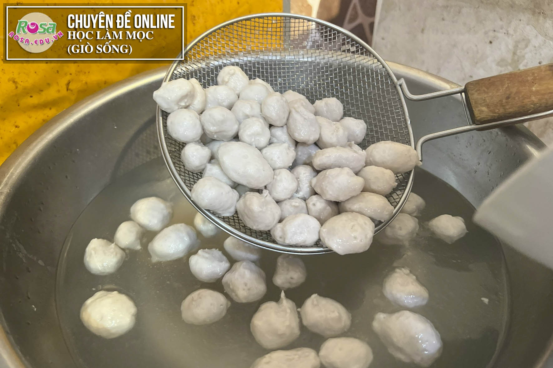 Công thức Học Cách Nấu Bún Mọc Giò Heo - mở quán chuyên kinh doanh PVN1427