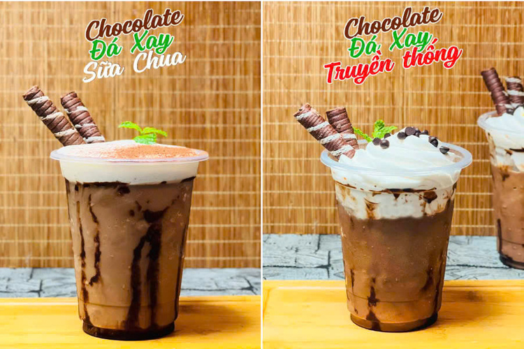 Workshop Học Làm Socola Đá Xay (Chocolate): Socola Đá Xay Truyền Thống + Socola Sữa Chua Đá Xay + Socola Bạc Hà Đá Xay + Socola Tiramisu Đá Xay PVN1297