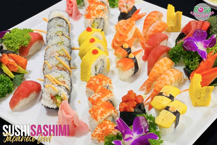 Công Thức Học Cách Làm Sushi Và Sashimi - Ẩm Thực Nhật Bản Trực Tiếp - PVN431