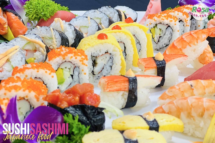 Công Thức Học Cách Làm Sushi Và Sashimi - Ẩm Thực Nhật Bản Trực Tiếp - PVN431