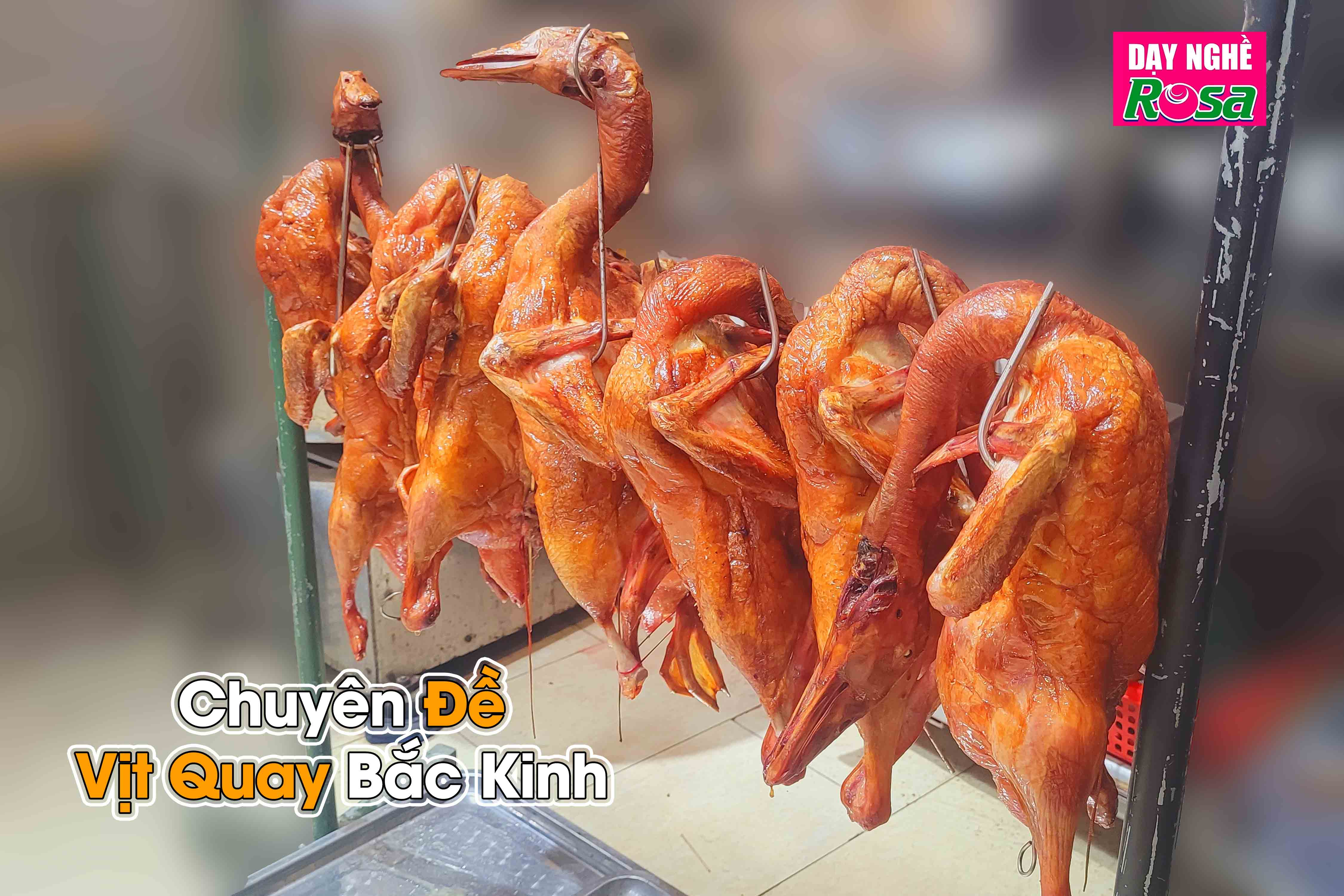 Chuyên Đề Học Làm Vịt Quay Bắc Kinh Thơm Ngon Da Đẹp Mở Quán Kinh Doanh PVN804
