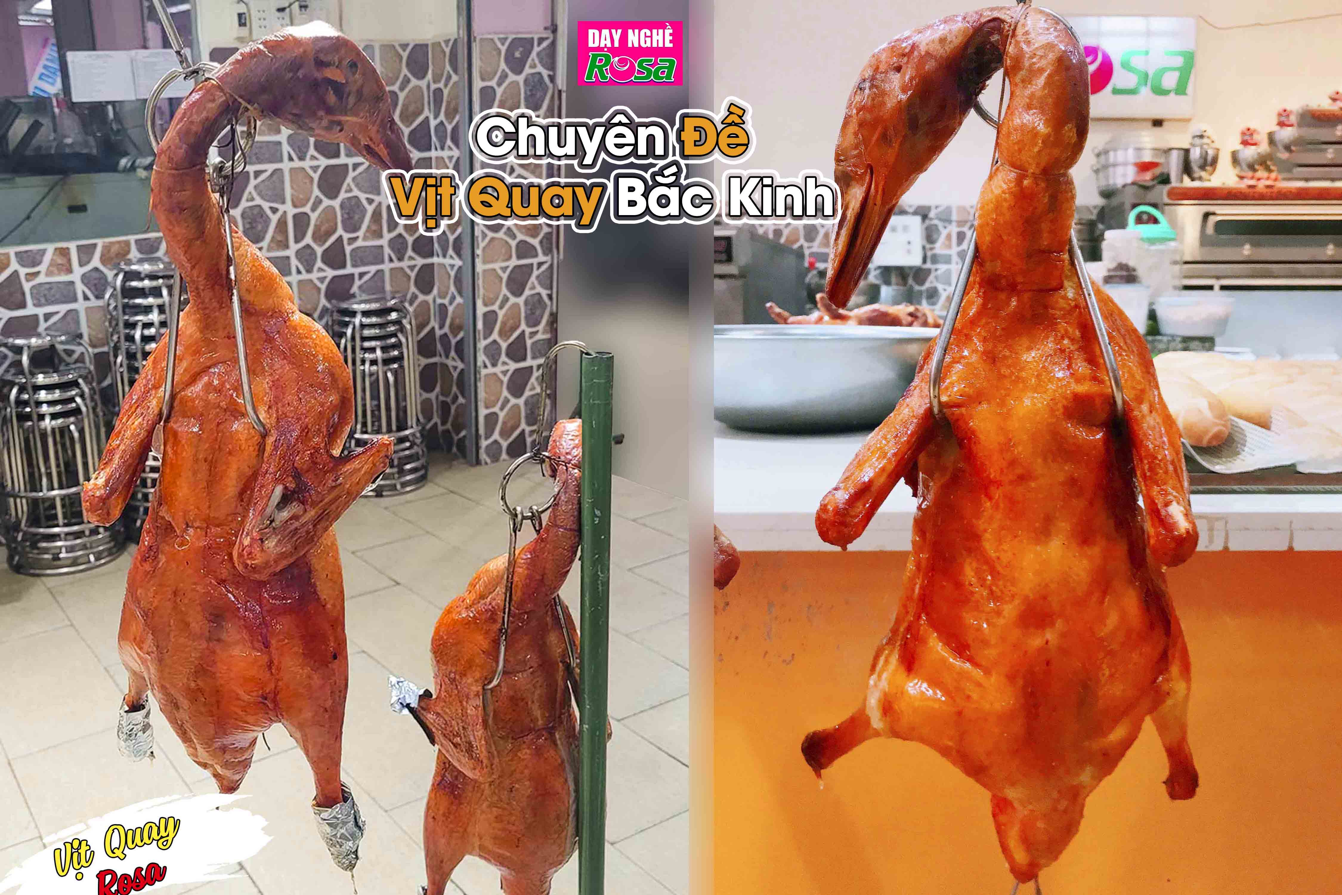 Chuyên Đề Học Làm Vịt Quay Bắc Kinh Thơm Ngon Da Đẹp Mở Quán Kinh Doanh PVN804