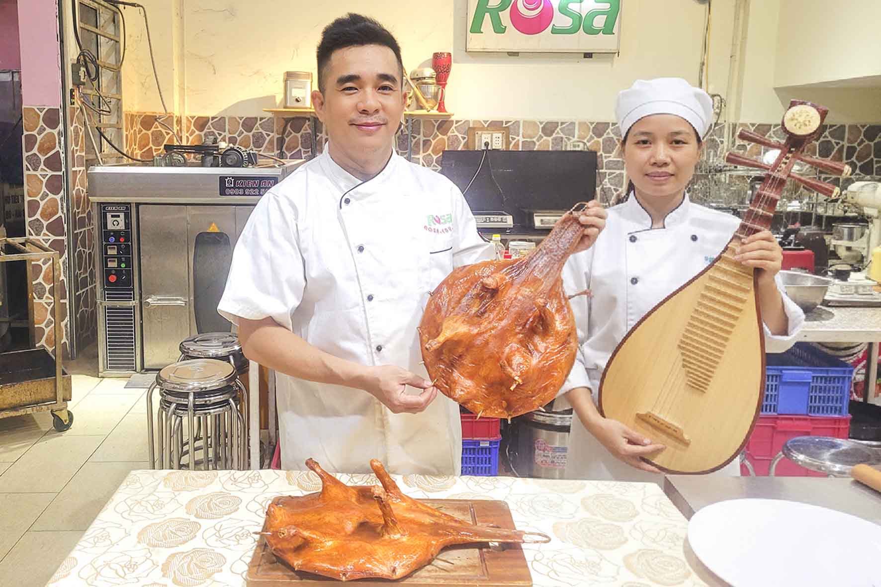 Tổng hợp chuyên đề học các làm món VỊT QUAY TỲ BÀ (VỊT QUAY GHITAR, VỊT QUAY CHERRY), RÚT XƯƠNG, DA GIÒN, THƠM NGON RS63