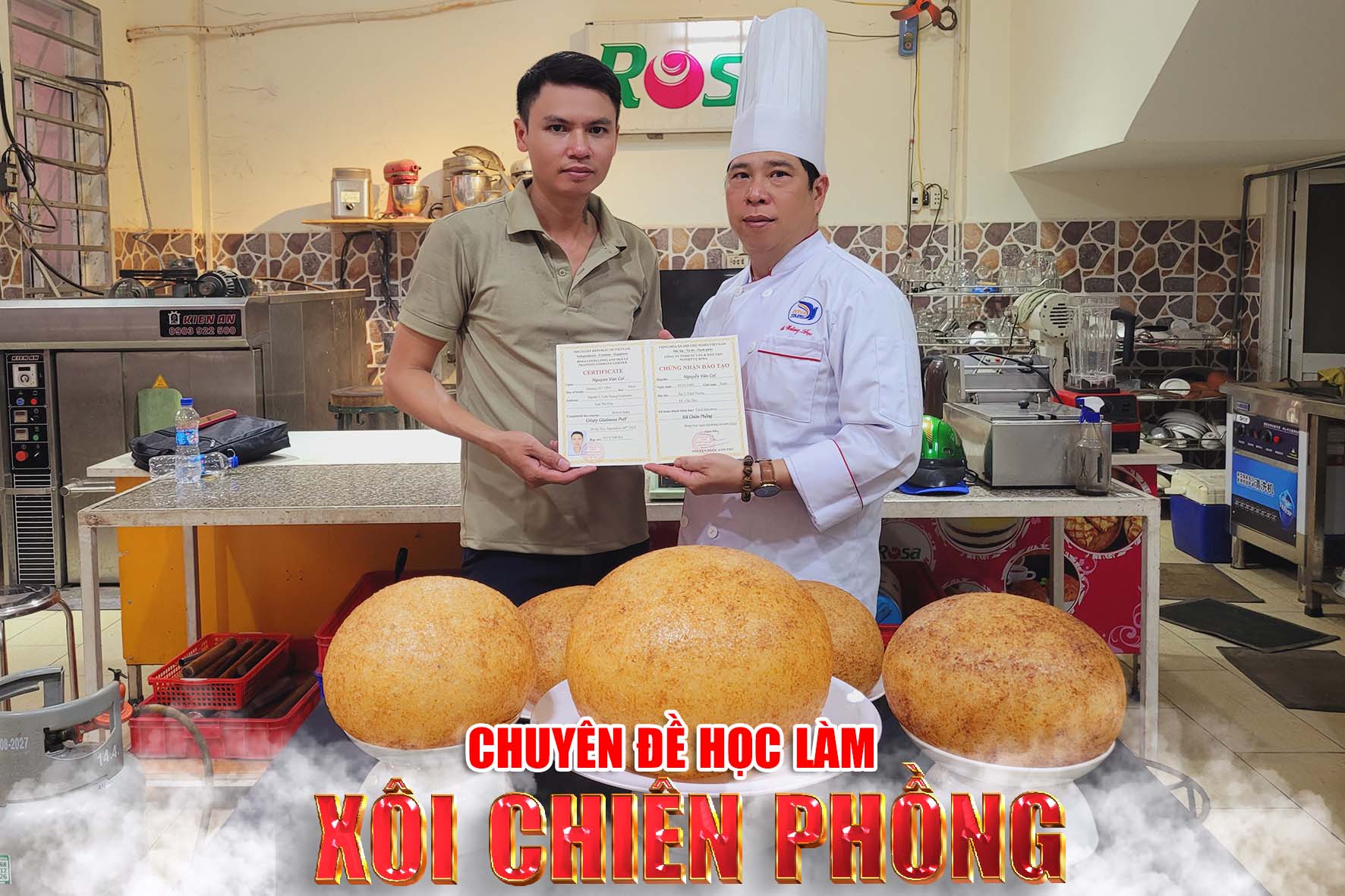 Chuyên đề học cách làm món XÔI CHIÊN PHỒNG - Đặc sản Đồng Nai - Món ngon đạt kỷ lục Châu Á PVN1077