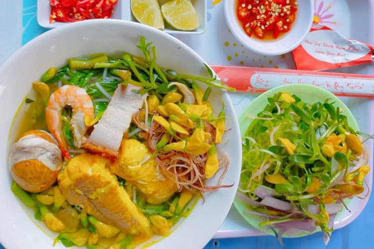 Công thức đề Học Cách Nấu Bún Cá Châu Đốc - Mở quán chuyên kinh doanh PVN1415