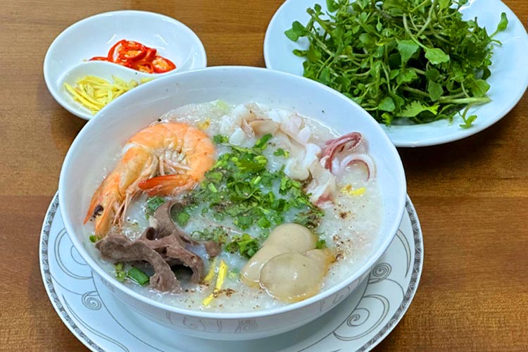 Công thức học cách nấu Cháo Tiều (Teochew Porridge) - Đặc sản Triều Châu tại Biên Hòa - 喝粥話家常 PVN1135