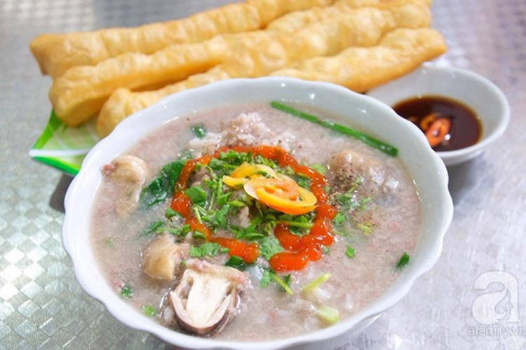 Công thức học cách nấu Cháo Tiều (Teochew Porridge) - Đặc sản Triều Châu tại Biên Hòa - 喝粥話家常 PVN1135