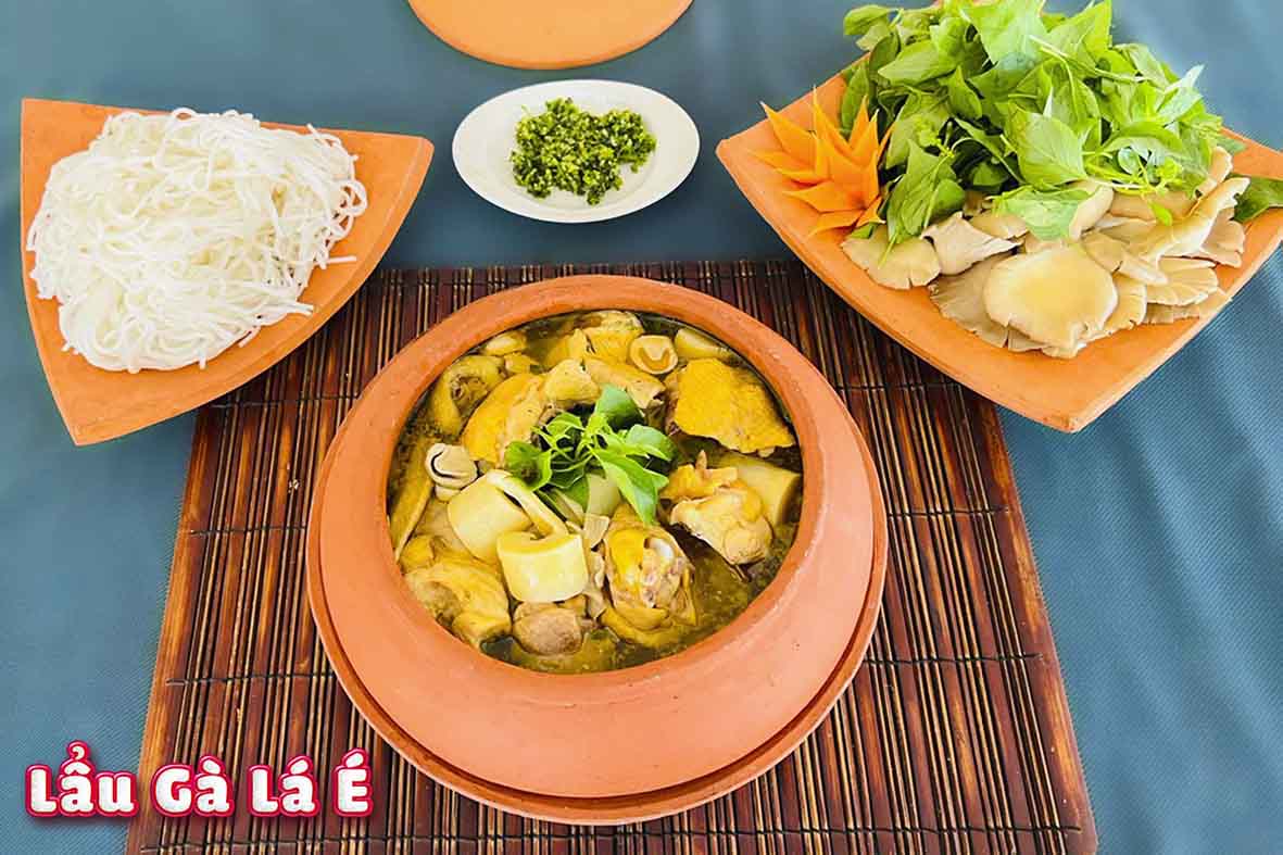 Chuyên đề học nấu LẨU GÀ LÁ É - Món ngon kinh doanh nổi tiếng Đà Lạt - Bí quyết thơm nồng, nước dùng thanh ngọt