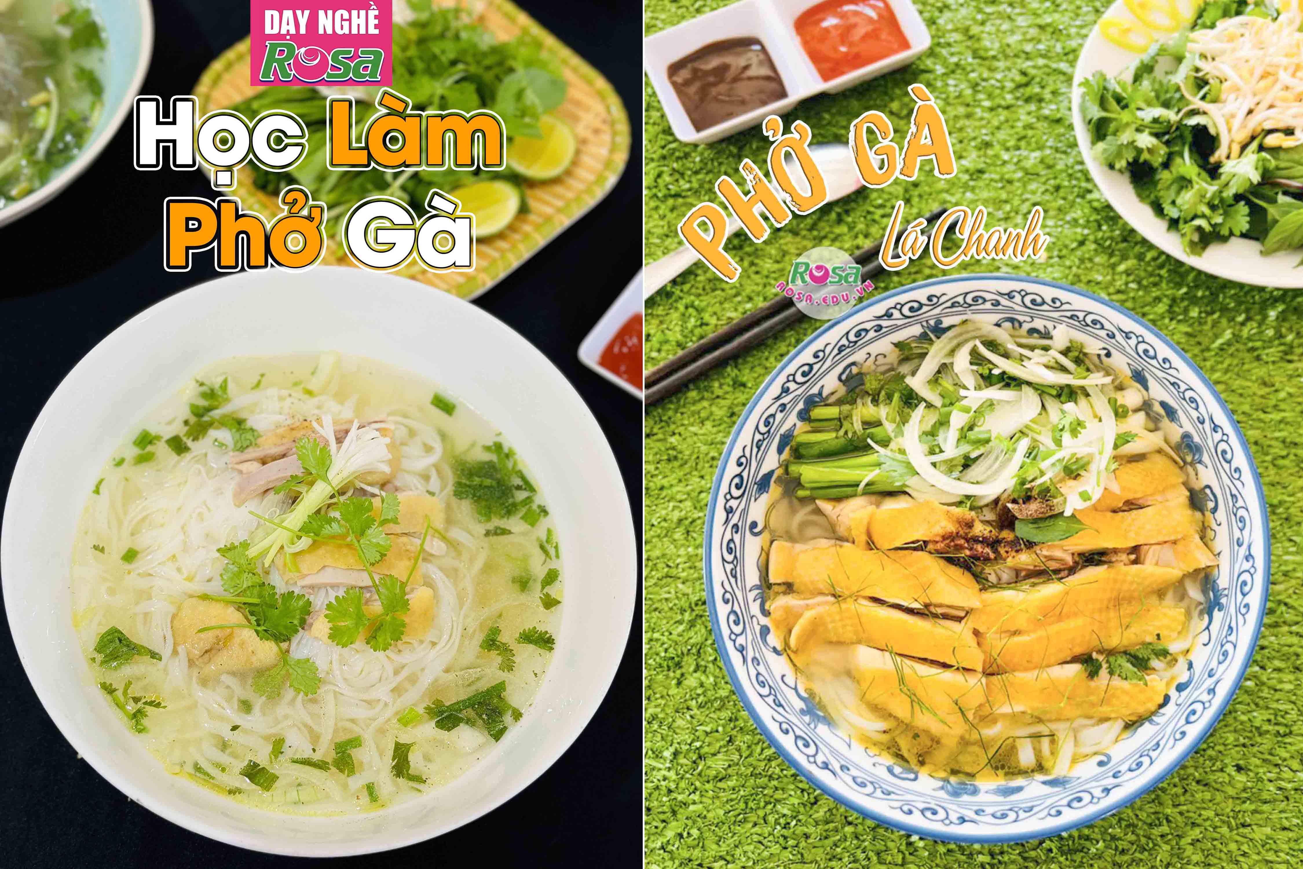 Tổng hợp chuyên đề học NẤU CÁC MÓN PHỞ (Phở bò, phở gà, phở vịt, phở trộn) - Mở quán kinh doanh PHỞ GIA TRUYỀN tại Đồng Nai