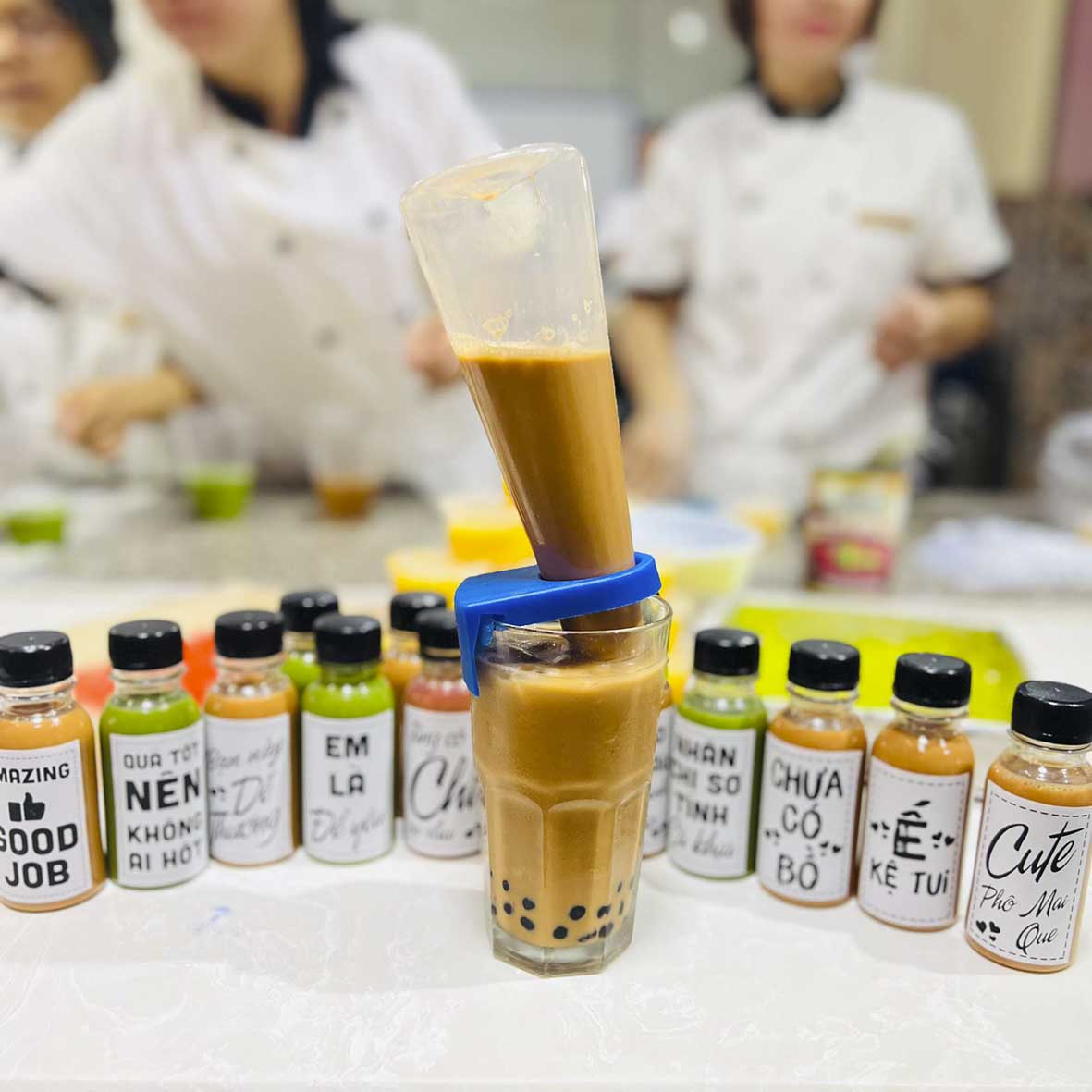 Chuyên Đề Học Trà Sữa Thái Lan (Làm Thạch Rau Câu, Pudding, Trân Châu, Khoai Dẻo) - Ra Nghề Trong 1 Ngày