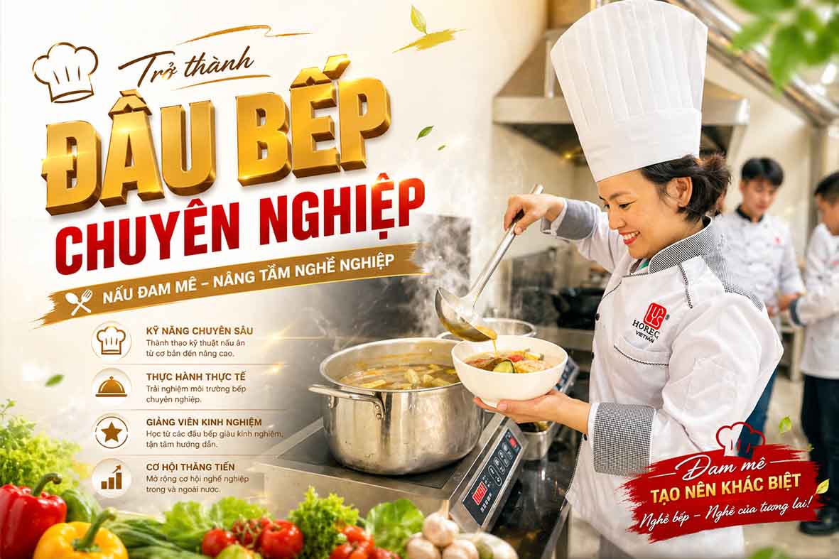 Đầu Bếp Chuyên Nghiệp (100 Giờ)