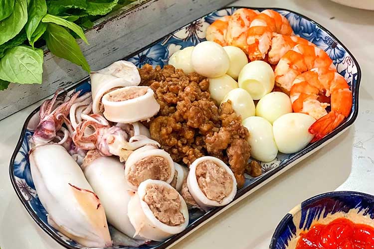 Công thức học cách nấu HỦ TIẾU MỰC thơm ngon, đầy dinh dưỡng - Đặc sản Vũng Tàu PVN1253