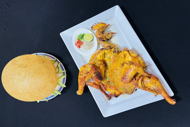 Workshop Học Làm Gà Nướng Lá Chanh - Xôi Chiên Phồng PVN439