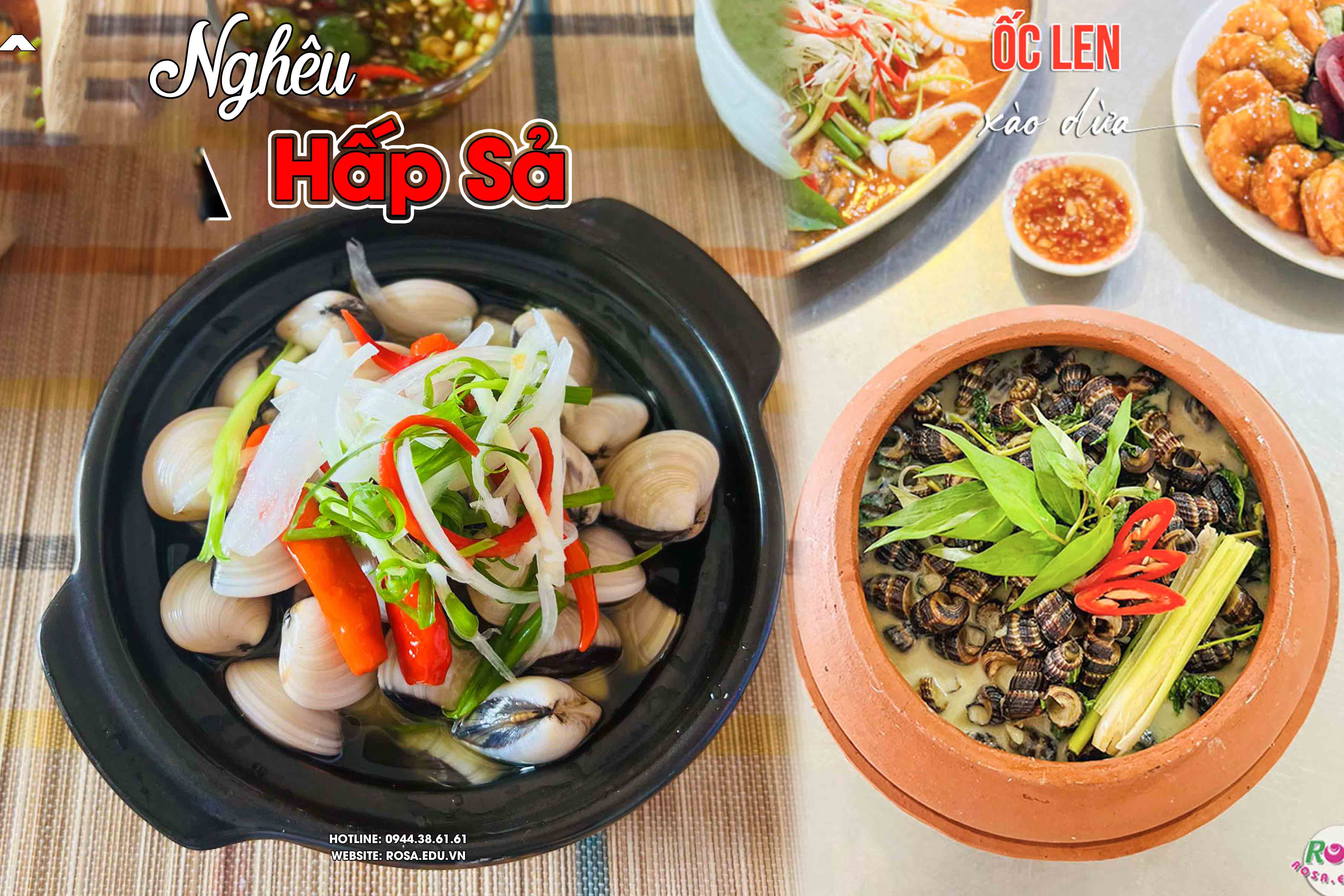 Công Thức Học Làm Các Món Ốc Siêu Ngon Để Mở Quán Kinh Doanh PVN763