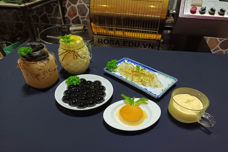 Workshop Học Làm Trà Sữa Truyền Thống + Trà Sữa Gạo (Kem Trứng, Bánh Flan, Sương Sáo)