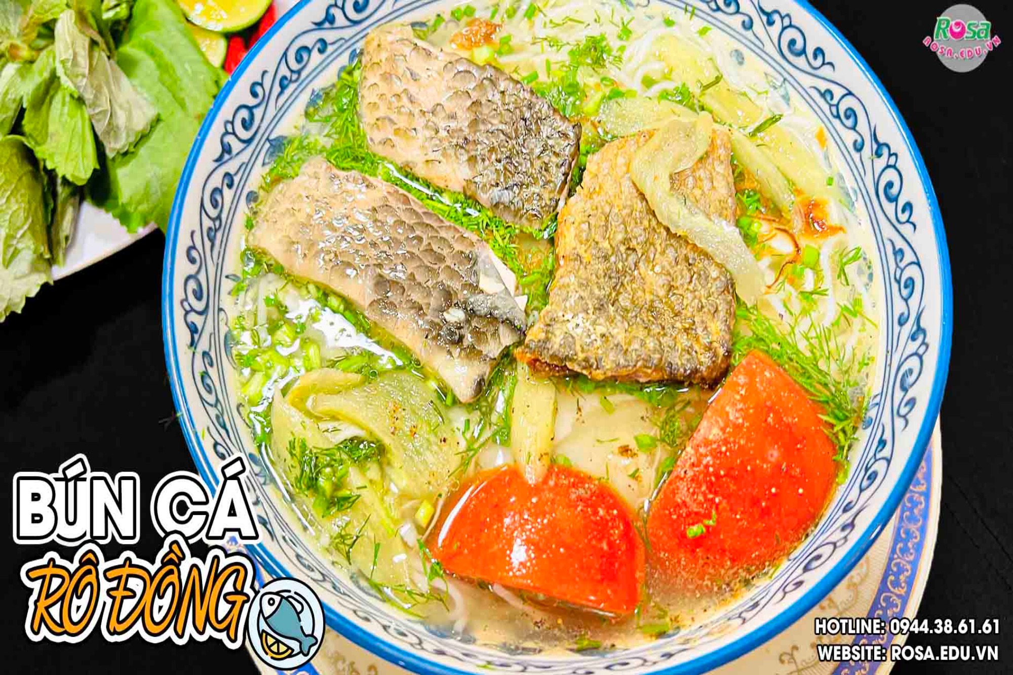 Chuyên Đề Học Cách Nấu Món Bún Cá Rô Đồng Thơm Ngon Hấp Dẫn - Mở quán kinh doanh PVN1432