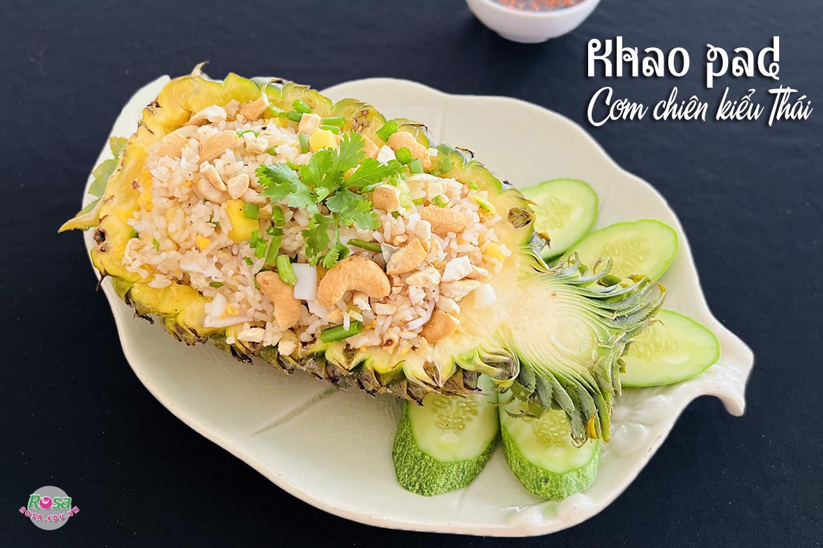 Workshop Học Làm Khao Pad (Cơm Chiên Thái) + Pad Thái (Hủ Tiếu Xào) + Somtum Heo Nướng PVN1857