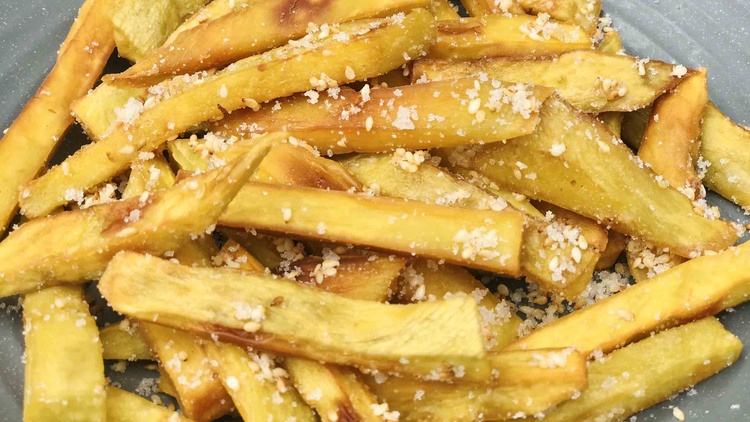 Công Thức kiếm thêm thu nhập với món ăn vặt Chuối Chiên, Khoai Lang Chiên PVN275