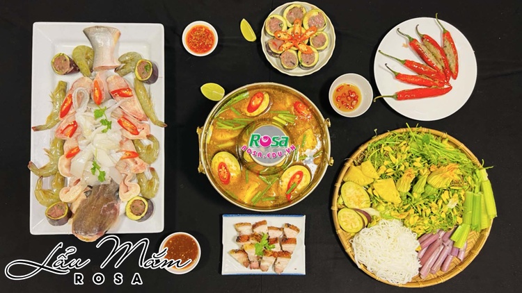 Chuyên đề Học cách nấu Bún Mắm - Lẩu Mắm Miền Tây (Cà tím, cà cá, ớt cá, đậu bắp cá, mắm me, ớt sa tế) PVN1400