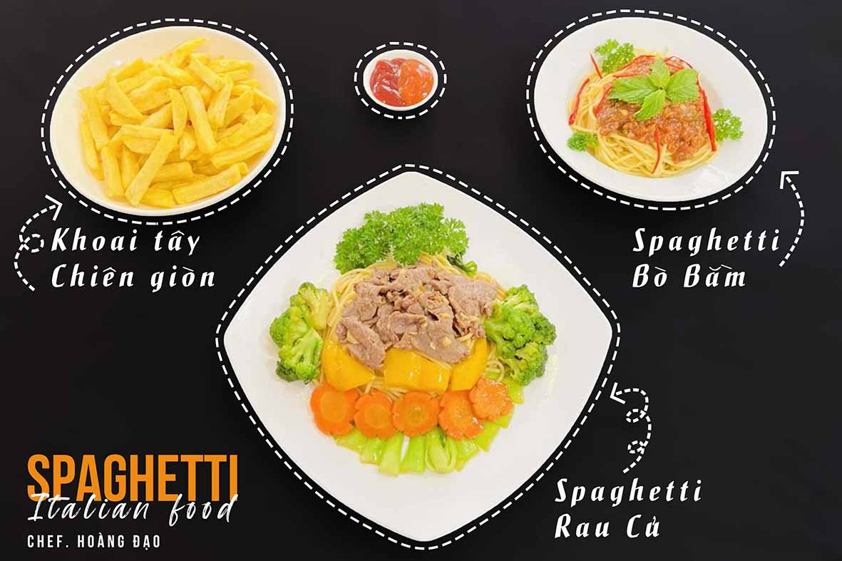 Công Thức học cách làm các món MÌ Ý - Mở quán kinh doanh - Learn how to make Spagetti  PVN337