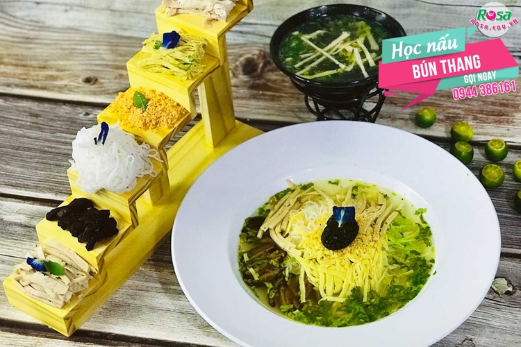 Công thức Học Cách Nấu Bún Thang + Bún Chả Hà Nội mở quán chuyên kinh doanh PVN1419