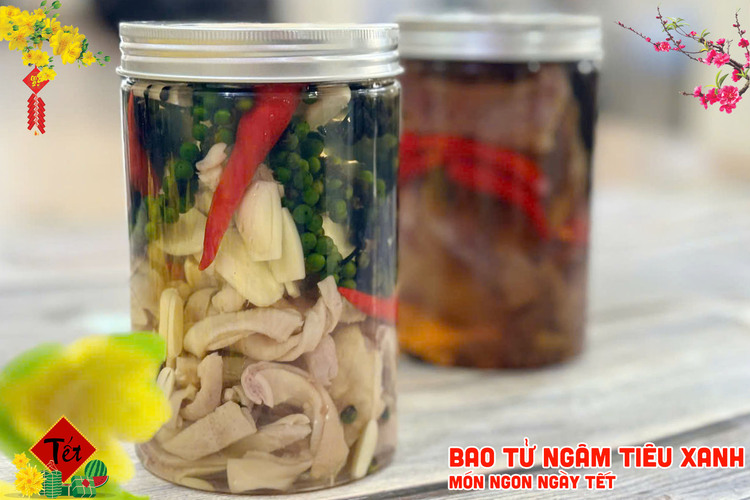 Workshop Học Làm Bắp Bò Ngâm Mắm , Bao Tử Ngâm Tiêu Xanh - Dưa Món PVN1309