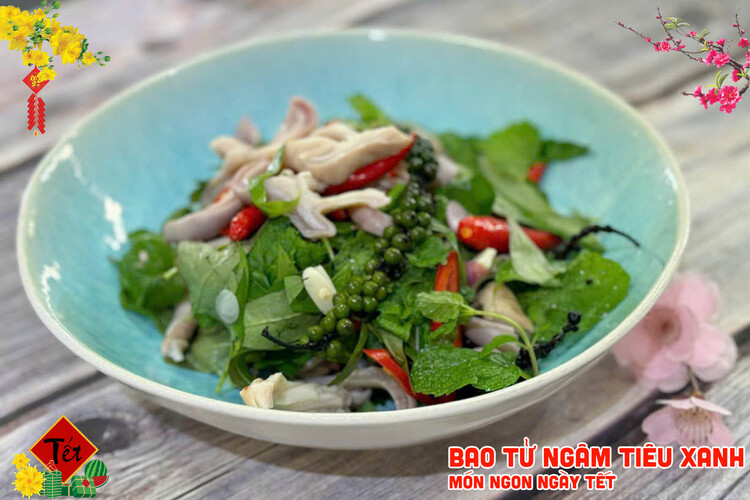 Workshop Học Làm Bắp Bò Ngâm Mắm , Bao Tử Ngâm Tiêu Xanh - Dưa Món PVN1309