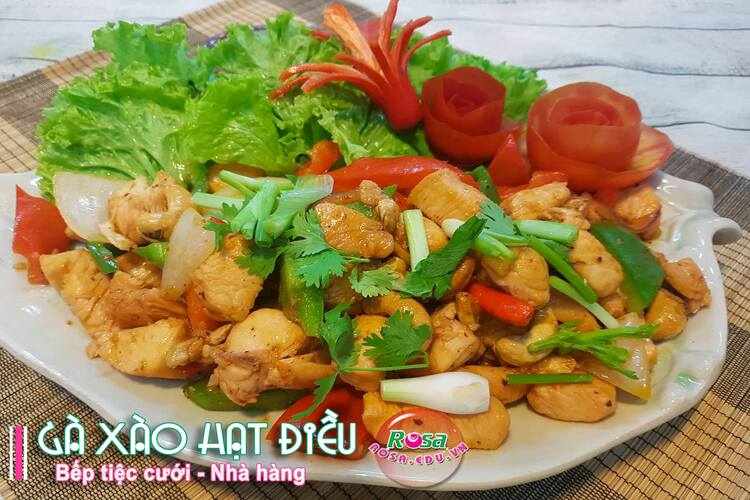 Workshop Học Làm Tháp Sườn Sốt Ớt Xanh Khổng Lồ  (Laeng Saeb ) + Gà Xào Hạt Điều (Kai Med Ma Muang) + Kai Yang (Gà Nướng) PVN1856