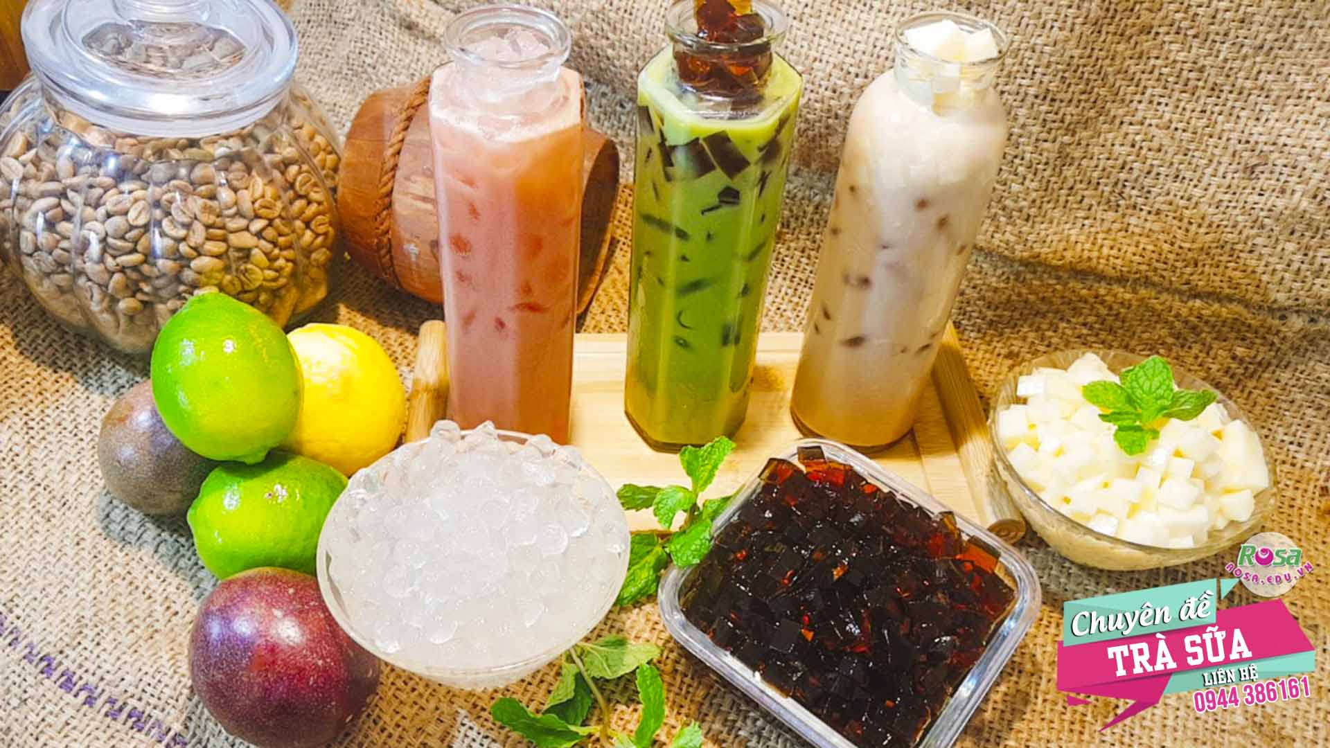 Nghiệp Vụ Trà Sữa (8 buổi - 32 giờ)