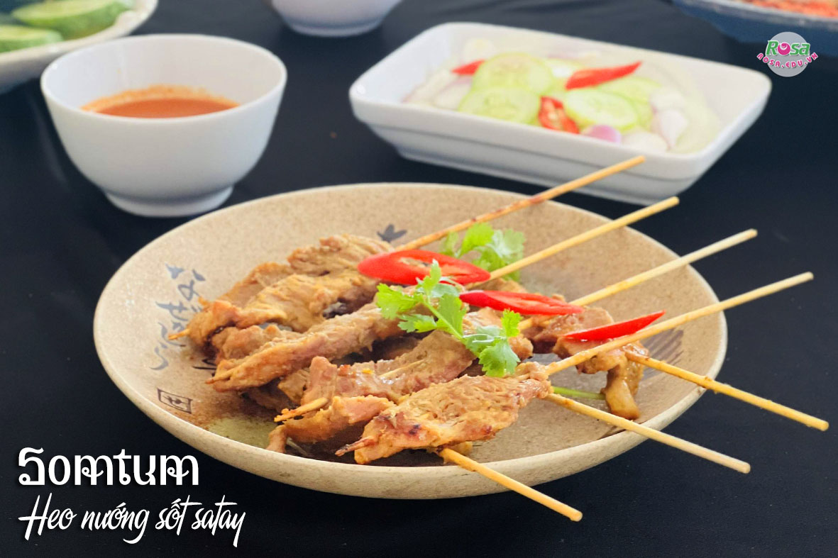 Workshop Học Làm Khao Pad (Cơm Chiên Thái) + Pad Thái (Hủ Tiếu Xào) + Somtum Heo Nướng PVN1857