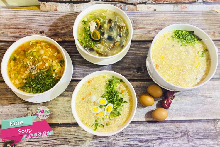 Tổng Hợp Học Cách Nấu Các Loại SÚP (SOUP) - Mở Quán Kinh Doanh RS70