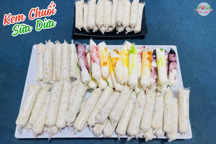 (Workshop VIP) Học Làm Sữa Chua + Kem Bơ +Kem Chuối Sữa Dừa (Lớp 10 Học Viên, Học Ngắn, Kinh Doanh Ngay) PVN135