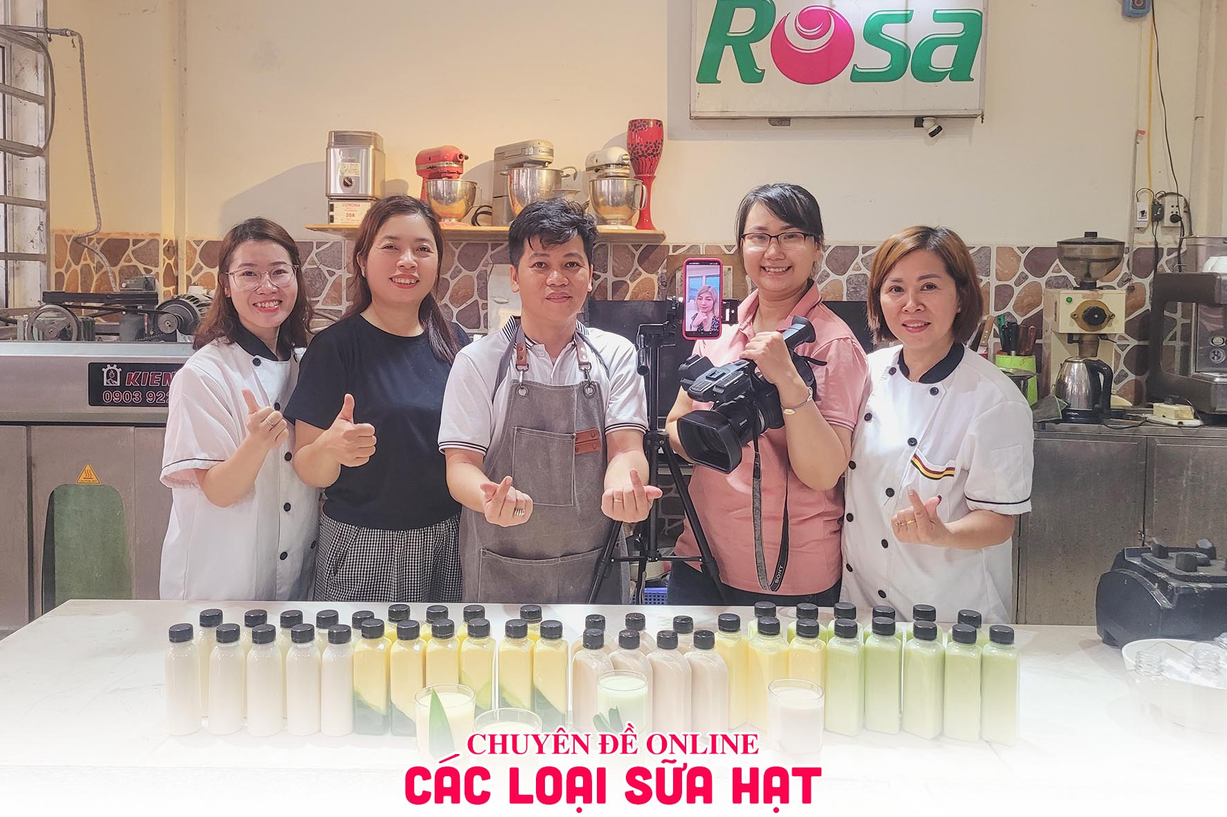 Chuyên đề học NẤU CÁC LOẠI SỮA HẠT (Sữa healthy) - Thích hợp kinh doanh và người ăn chay PVN1451