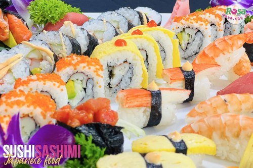 Công Thức Học Cách Làm Sushi Và Sashimi - Ẩm Thực Nhật Bản Trực Tiếp - PVN431