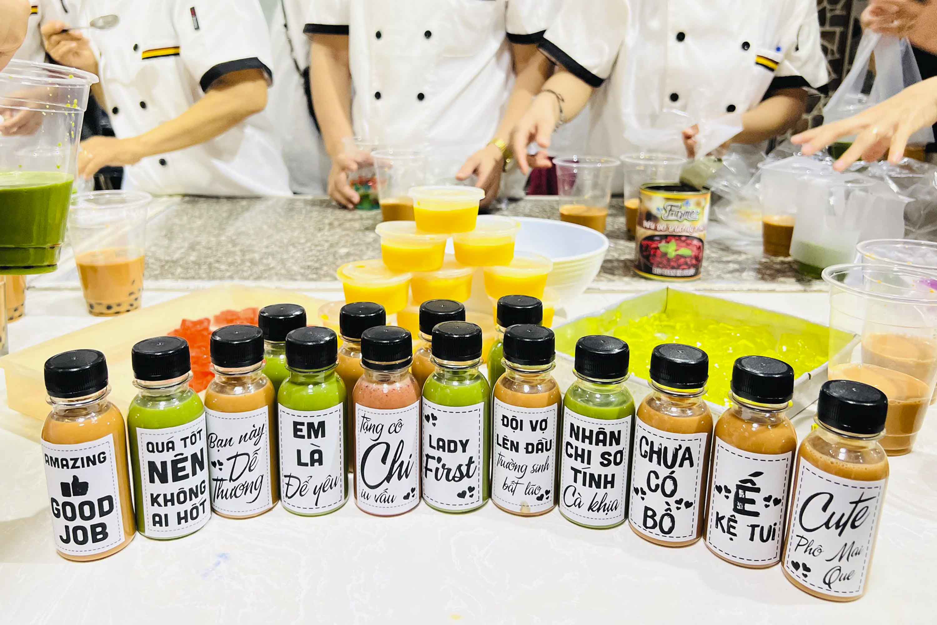 Chuyên đề học TRÀ SỮA & TRÀ LẠNH mở quán Trà, khoá học trà sữa cao cấp PVN81