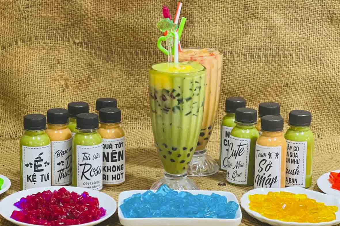 Chuyên đề học TRÀ SỮA & TRÀ LẠNH mở quán Trà, khoá học trà sữa cao cấp PVN81