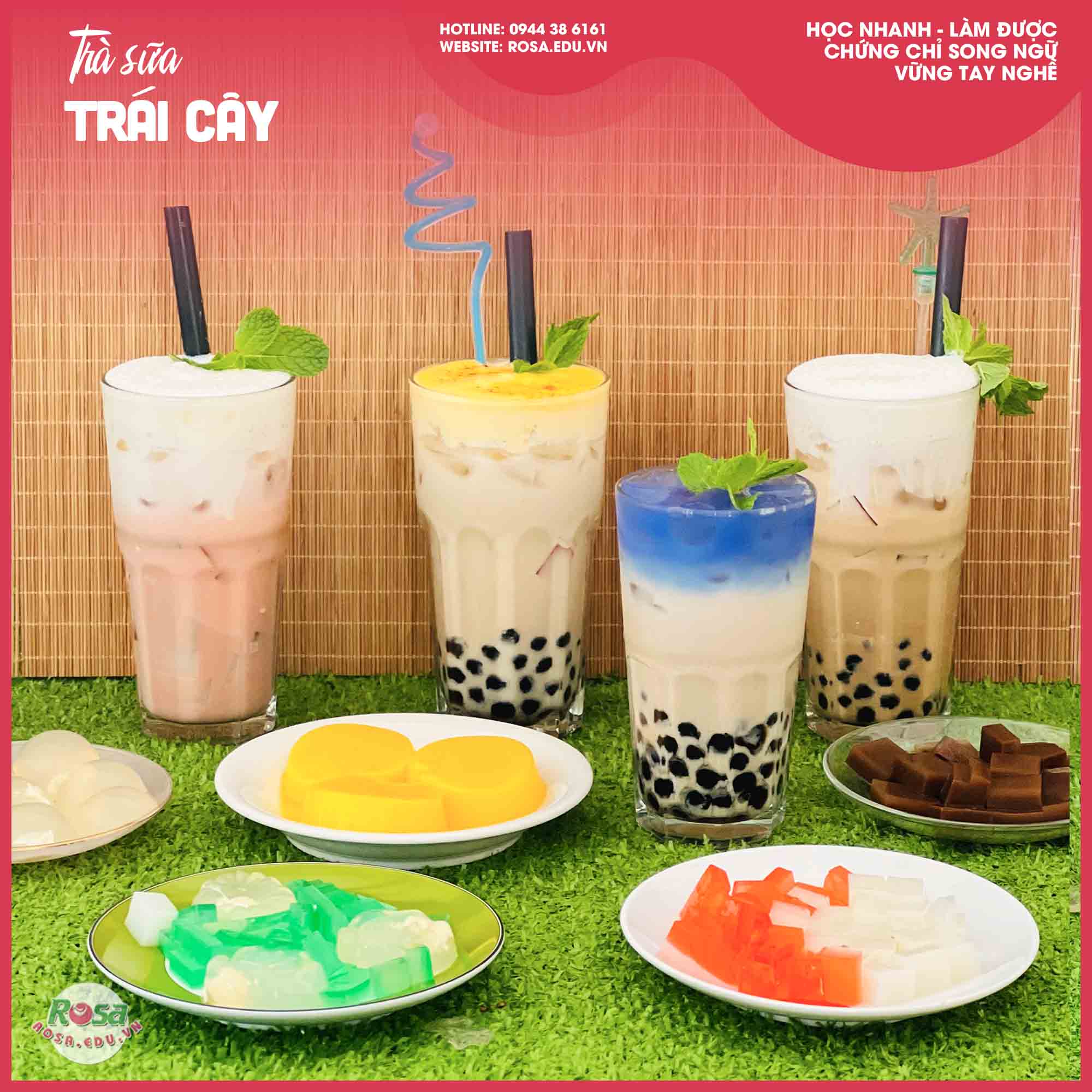 Nghiệp Vụ Trà Sữa (8 buổi - 32 giờ)