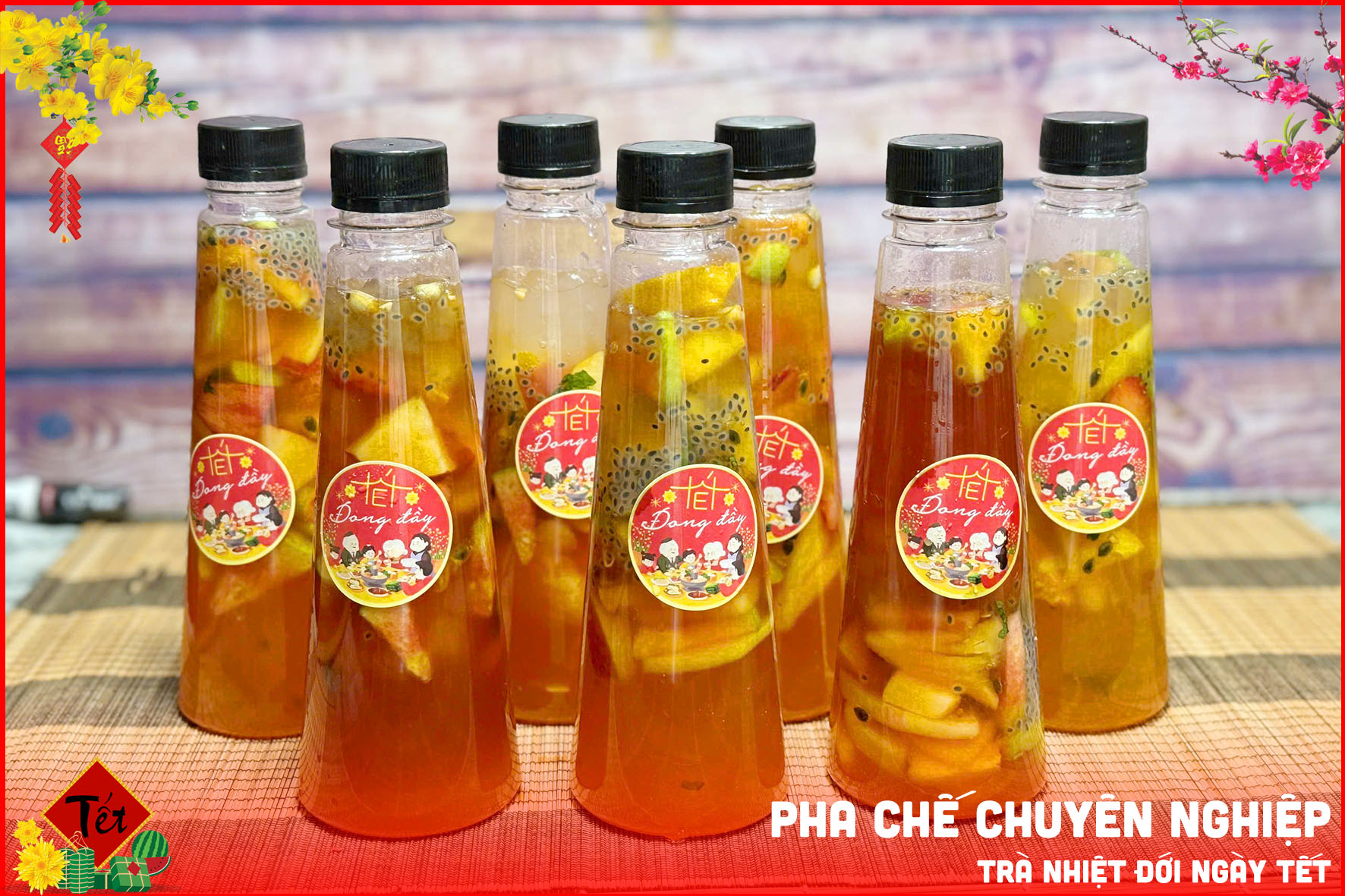 Chuyên đề TRÀ TRÁI CÂY NHIỆT ĐỚI (Trà lạnh, trà hiện đại) - Làm chủ kỹ thuật pha trà trái cây chuyên nghiệp, mở quán nước